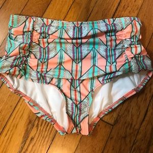 Gianni Bini swim high waisted bikini bottom